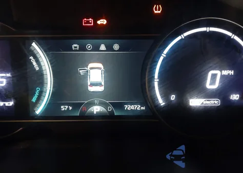 2022 Kia Niro Ev Ex z USA, uszkodzony, nr VIN KNDCC3LG0N5118025